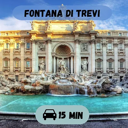 --colosseum 15 Min-- Trastevere, Free Wi-fi & A-c Appartamento Roma