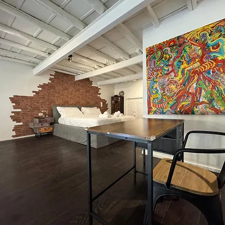 דירה Luxury Loft Campo De Fiori רומא