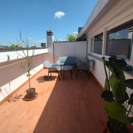 Il Mulo Volante - Panoramico Attico Con Terrazzo A Trastevere Apartment