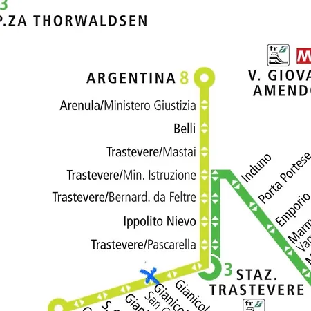 Сasa de vacaciones Cozy Gianicolense 3bdr Roma