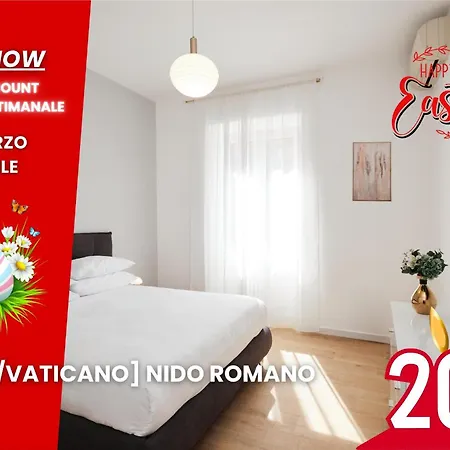 20 Minuti Vaticano - Nido Shopping Folkoristico Appartamento Roma
