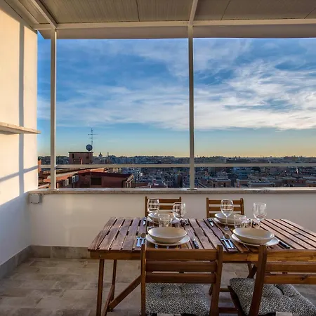 Penthouse Lux With Panoramic View Apartment Rome
