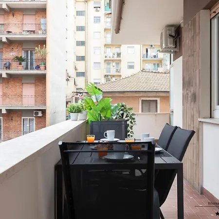 Gfc Eternal - 5min To Tiburtina Station Metrob, 2 Bathrooms, Terrace, A-c 아파트