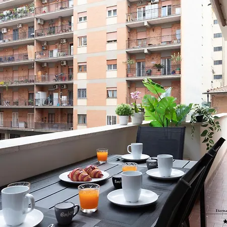 Gfc Eternal - 5min To Tiburtina Station Metrob, 2 Bathrooms, Terrace, A-c 로마