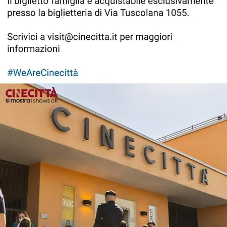Tourist Rome, Cinecitta * Rome