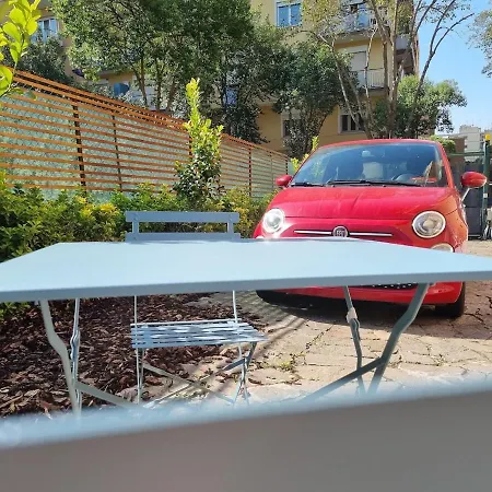 Apartament Pigneto Giardino E Posto Auto Privati Rzym