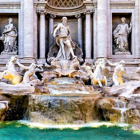 Trevi Fountain Stylish Apartment Rome