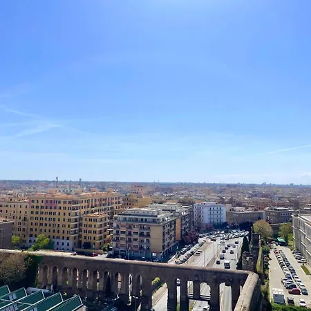 Loft Pantanella Porta Maggiore Tenth Flor Great View Apartamento Roma