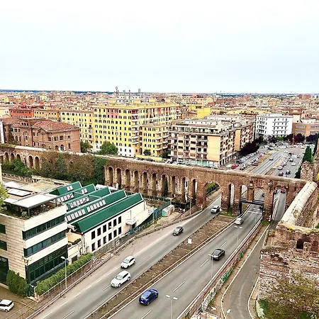Apartamento Loft Pantanella Porta Maggiore Tenth Flor Great View