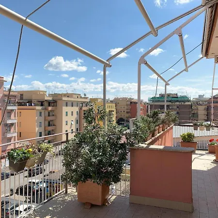 Appartamento Attico Luminoso Terrazza Centocelle