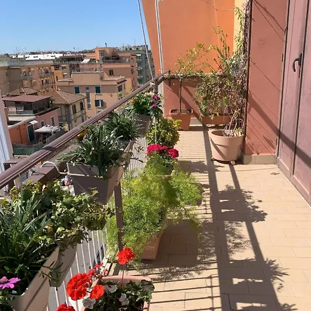 Attico Luminoso Terrazza Centocelle Roma