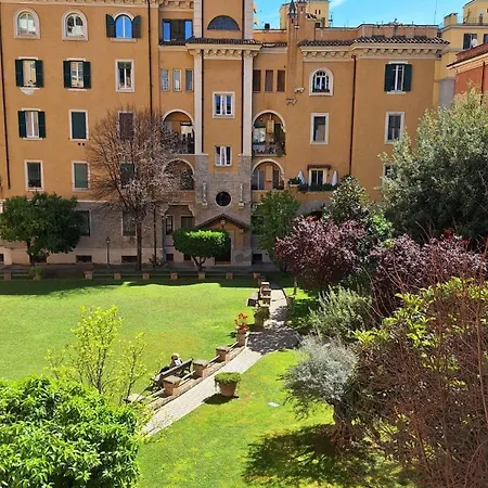 Wonderful Garden At Colosseo Apartment Rome