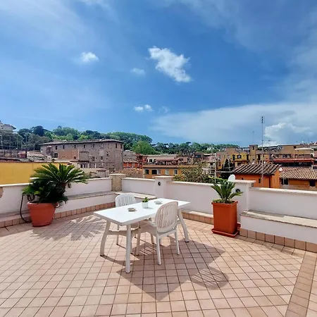 Magic Trastevere On Roof Terrace *