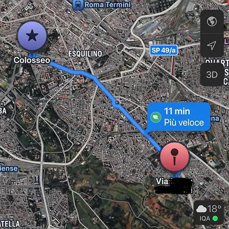 Appia Antica Apartment, Subway, Near Colosseum, Design & Comfort, Balcony * Roma