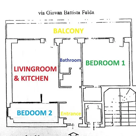 Apartment Via Falda Rome