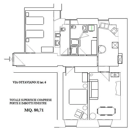 Domus Ottavia In Apartment Rome