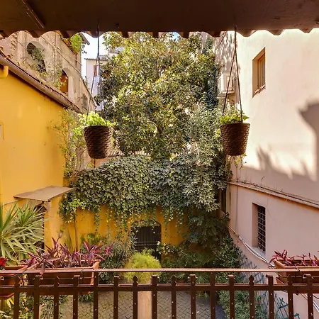 Roman House With Balcony Rome