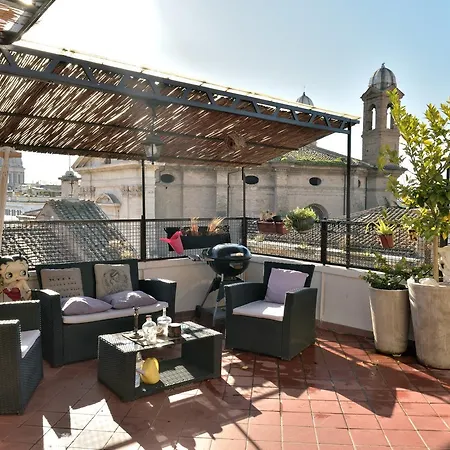 Irex Via Del Corso Private Attico With Jacuzzi Apartment Rome