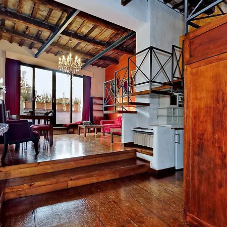 Vicolo Del Bologna Terrace Loft Apartment Rome