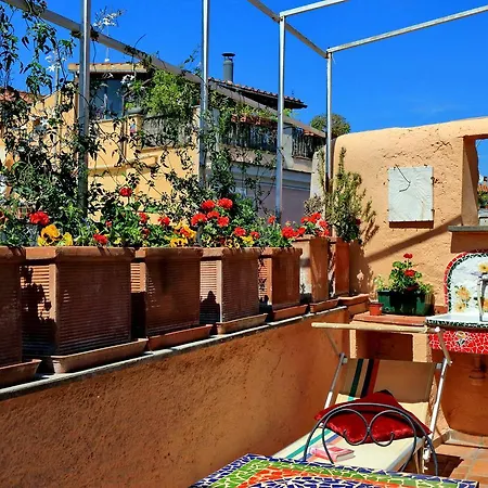 Vicolo Del Bologna Terrace Loft Apartment Rome