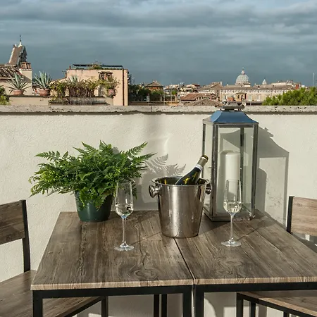 Terrace Pantheon Relais Hotel Rome