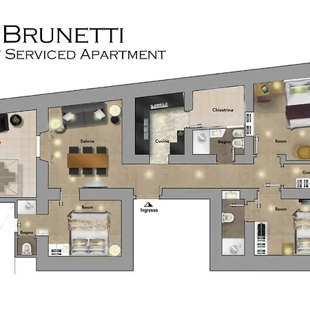 The Brunetti - Luxury Serviced Appartement *