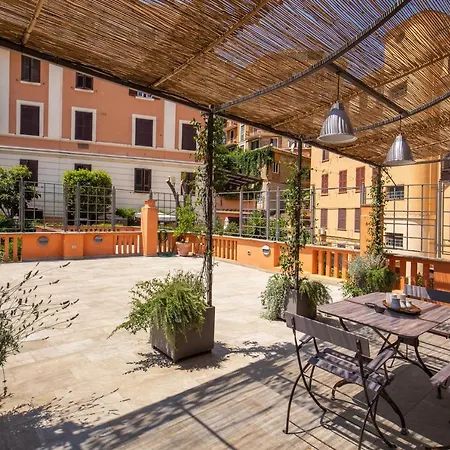 Luxuary Terrace Trastevere Rome