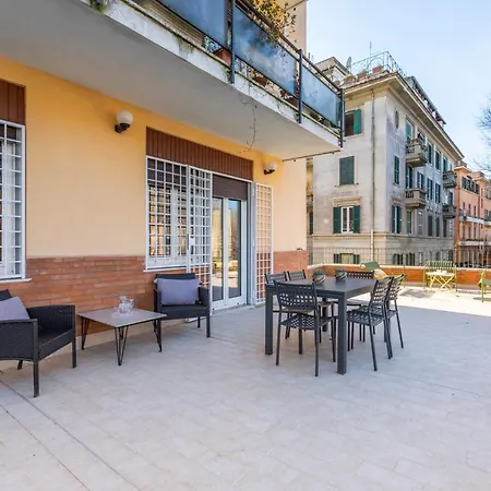 Romac San Saba 5-bedroom And Terrace Near Ostiense Apartment *