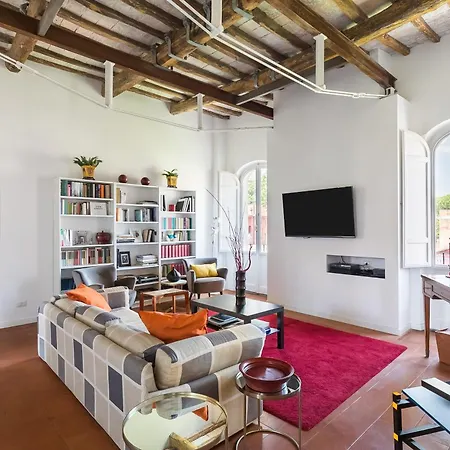 Apartment Trastevere Charming Penthouse Rome
