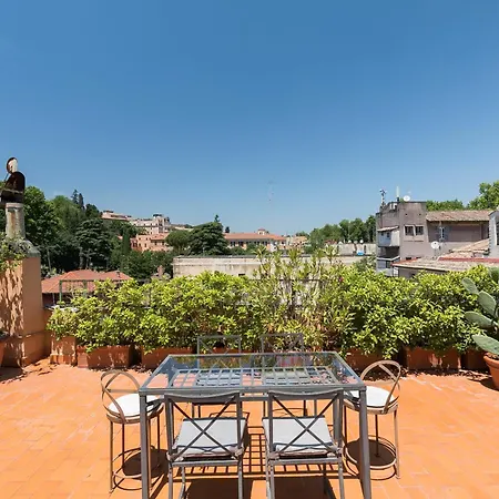 Trastevere Charming Penthouse Apartment