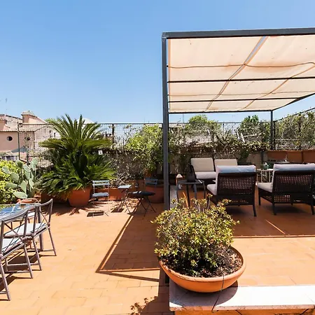 Trastevere Charming Penthouse Apartment Rome