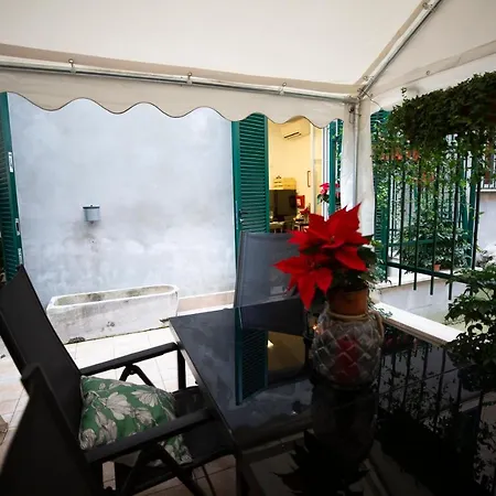 Flatinrome Trastevere Deluxe - Patio