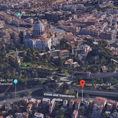 Apartment Luxury, Large Flat With Terrace On Vatican Walls