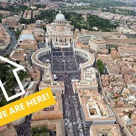 In Front Of The Vatican Apartment