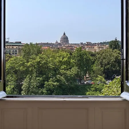 Apartment Elegant Floor - Unique View Of Rome's Skyline Tibernestrome Rome