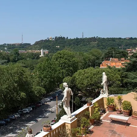 Elegant Floor - Unique View Of Rome's Skyline Tibernestrome * Rome