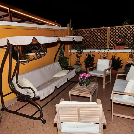 Terrace - Meospiti Penthouse Rome
