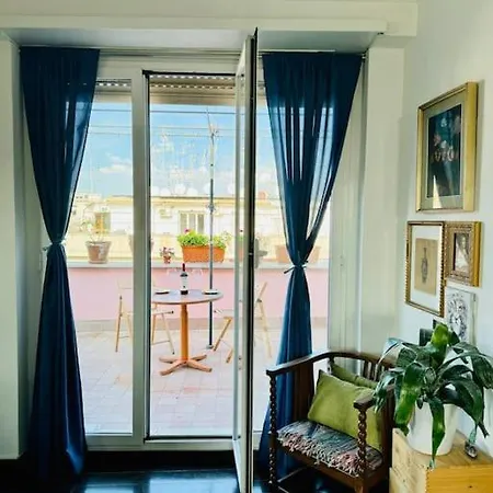 Penthouse Con Terrazzo Vista A Monteverde Appartamento *