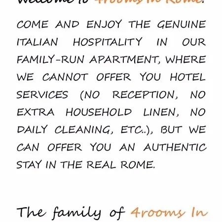4rooms In Maison d'hôtes Rome