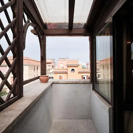 Penthouse 200 Meters From Metro Wi-fi And Ac * Roma