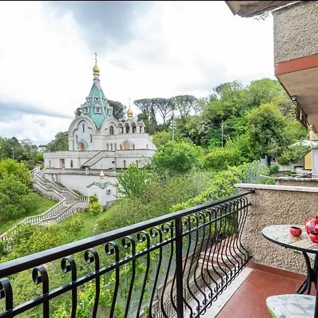 Apartment Loft Shabby Chic Con Vista Vicino Al Vaticano *