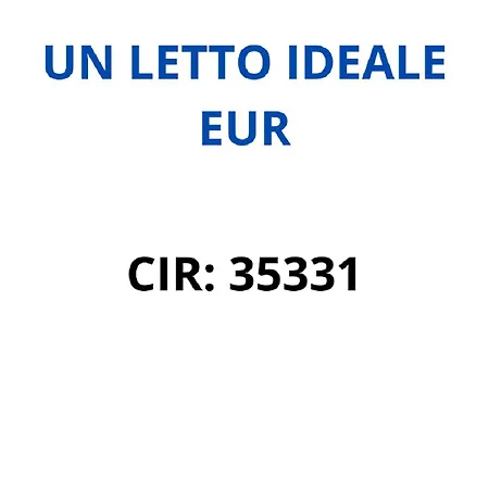 Un Letto Ideale Eur *