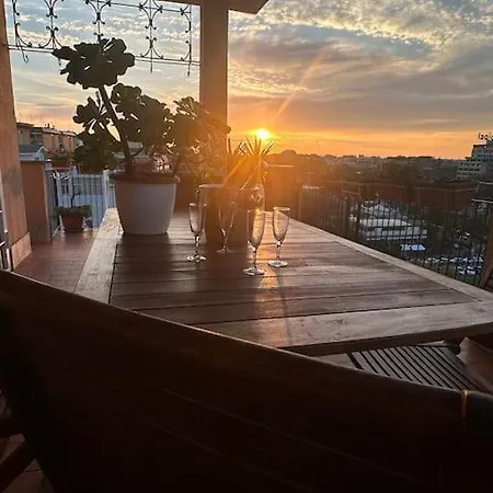 Eur-motagnola Attico 2bedr 280 Terrace View Apartment Rome