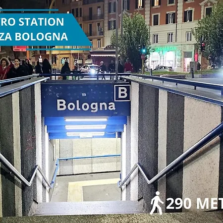 Il Magnifico Superior 400m From Tiburtina Railway Station And 290m From Metro Bed & Breakfast *