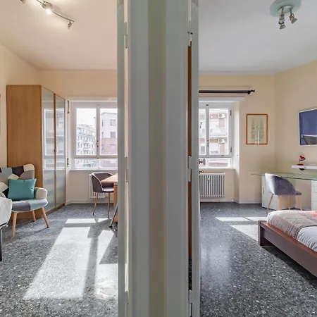 1950 - Bright In Octagonal Tower Apartment Rome