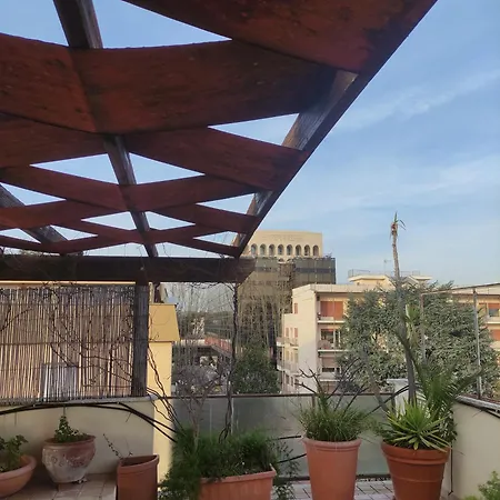 Eur - Colosseo Dolce Vita Rooftop Wifi-Ac-Bbq *