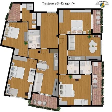 Trastevere 3 By Flatinrome Apartment *