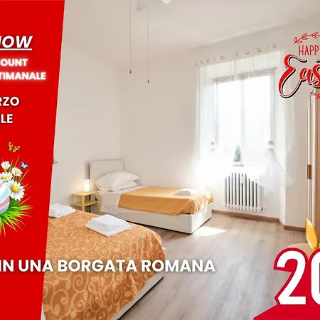 4 Minuti Piedi Metro C - Domus In Borgata Romana