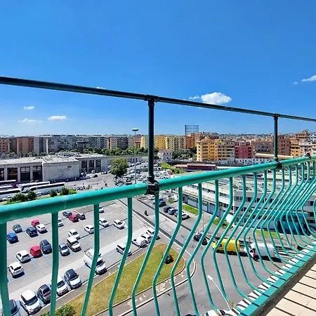 Ostiense Station Penthouse Apartment