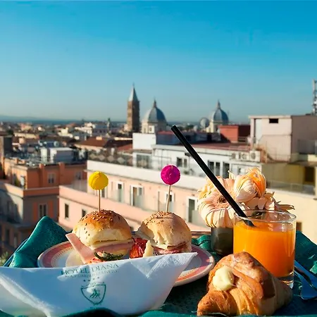 Hotel Diana Roof Garden Rome